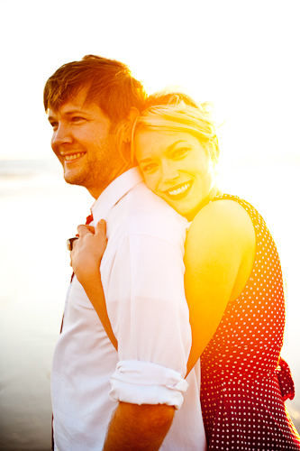 engagement in santa monica by seattle wedding photographer meloidia