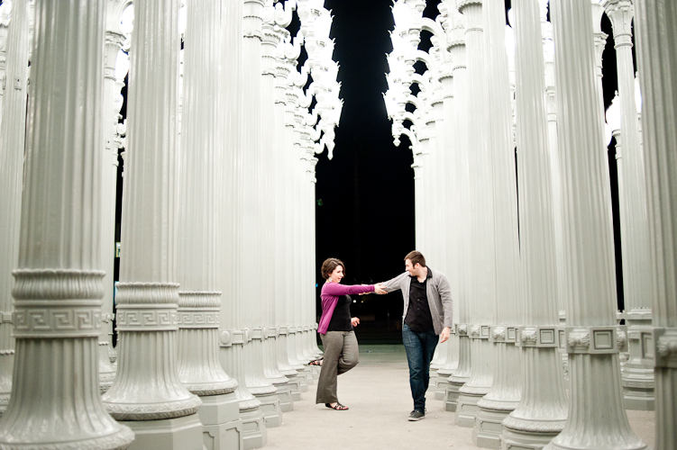 engagement in los angeles by seattle wedding photographer meloidia