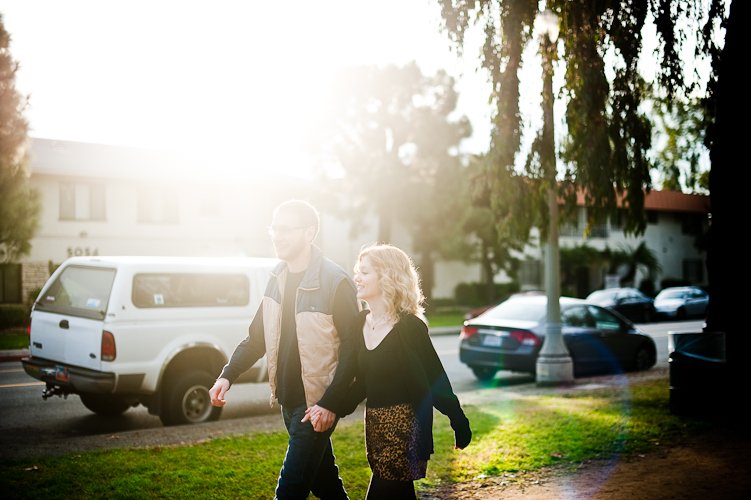 engagement in studio city by seattle wedding photographer meloidia