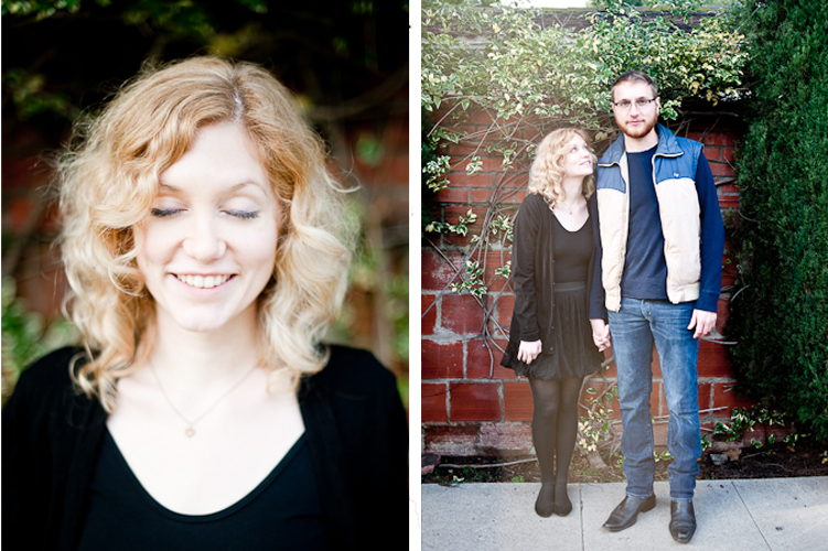 engagement in studio city by seattle wedding photographer meloidia