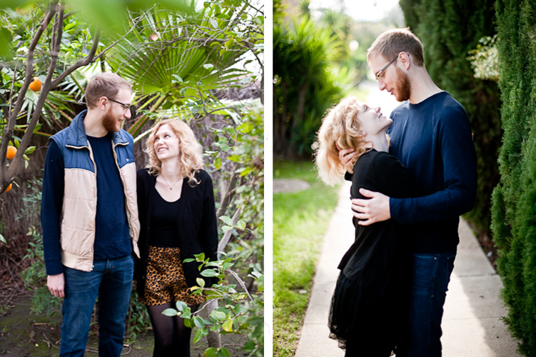 engagement in studio city by seattle wedding photographer meloidia