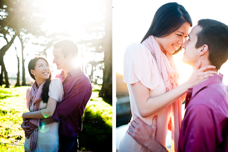 engagement in san francisco by seattle wedding photographer meloidia
