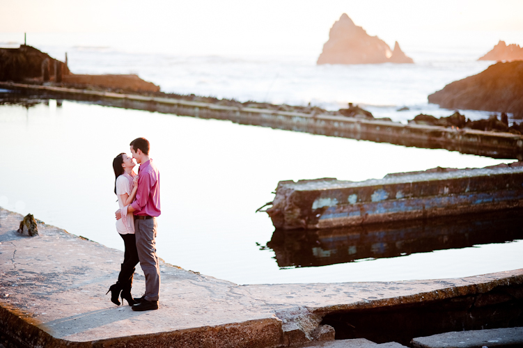 engagement in san francisco by seattle wedding photographer meloidia