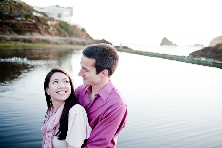 engagement in san francisco by seattle wedding photographer meloidia